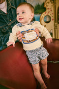 Pima Cotton Ruffle Waist Baby Bloomer