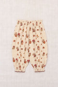 Antique Rose Holyoke Floral Organic Pima Cotton Balloon Baby Pant